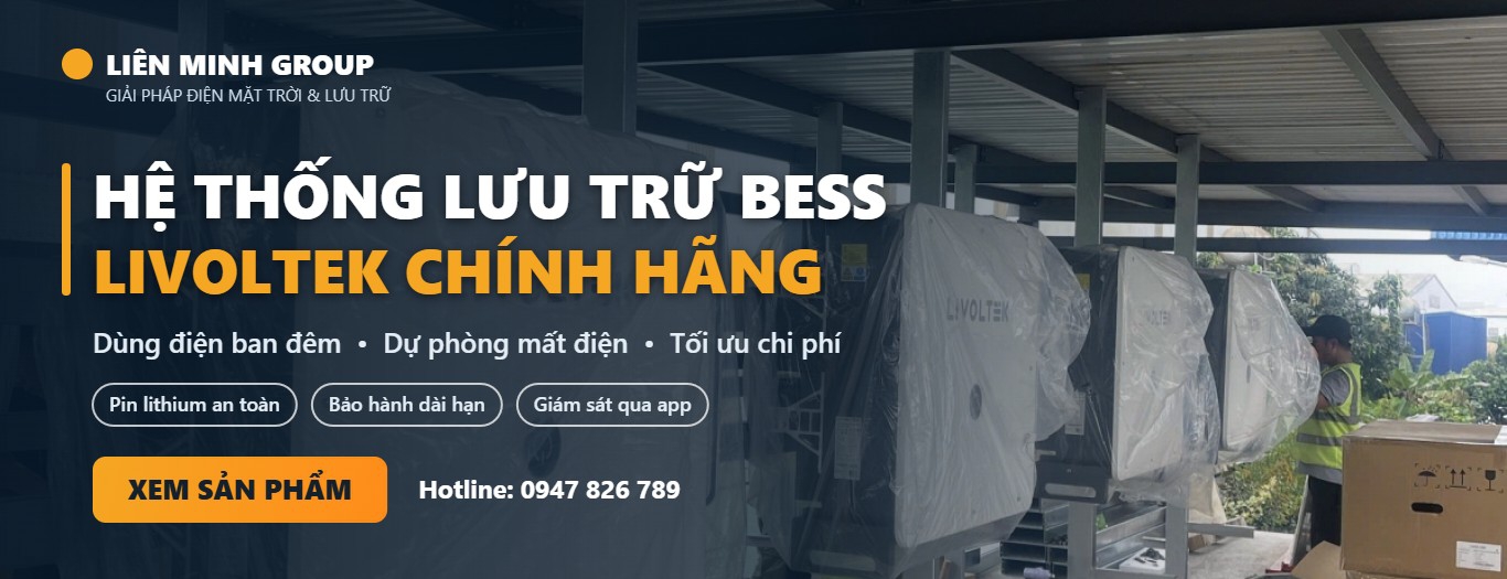 Hệ thống lưu trữ BESS Livoltek chính hãng