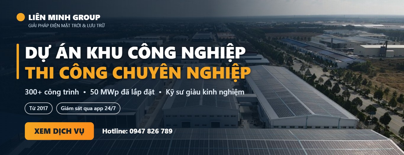 Dự án điện mặt trời khu công nghiệp